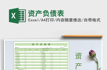 2025年资产负债表