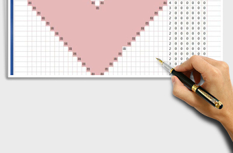 2025年考勤表（自动可修改打印）