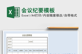 2025年会议纪要模板
