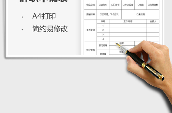 2025年辞职申请表