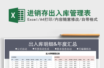 2024库管excel表格技能大全