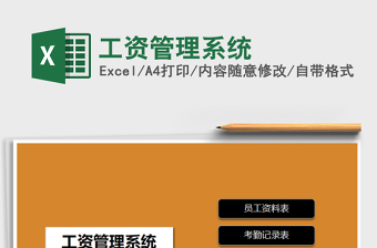 2025年工资管理系统