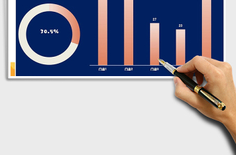 2025年销售统计数据动态看板免费下载