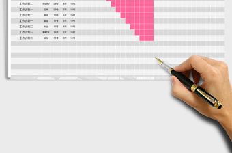 2025年工作计划管理表-(函数自动生成)