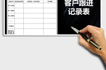2025年客户跟进记录表