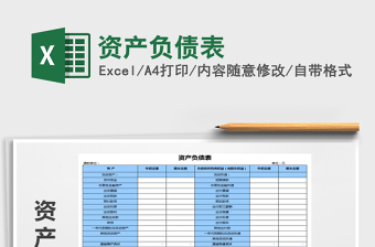 2025年资产负债表