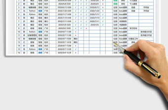 2025年招聘面试登记表