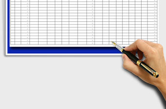 2025年员工工资表（年度统计表）免费下载