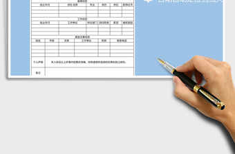 2025年员工入职信息登记表