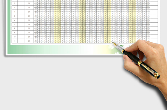 2025年2019学生考勤签到表