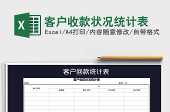 2025年客户收款状况统计表