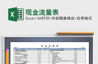 2025年现金流量表