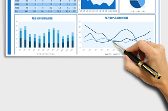2025年销售业绩图表分析