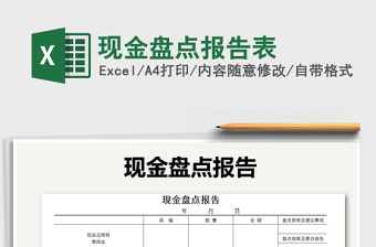 2025年现金盘点报告表免费下载