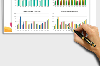 2025年产品销量分析柱形图（可视化）免费下载