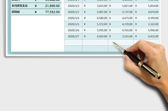 2025年微商日进帐利润统计表