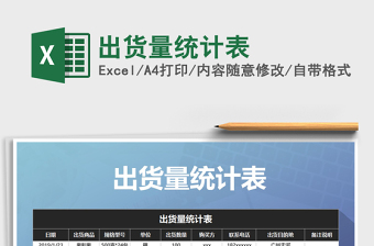 2025年出货量统计表