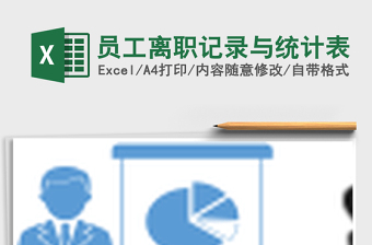 2025年员工离职记录与统计表免费下载