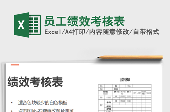 2025年员工绩效考核表免费下载