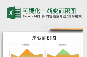 2025年可视化—渐变面积图免费下载