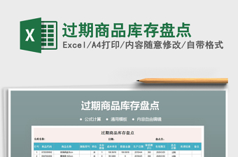 2025年过期商品库存盘点