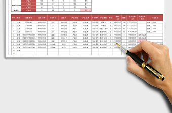 2025年商品库存明细登记表
