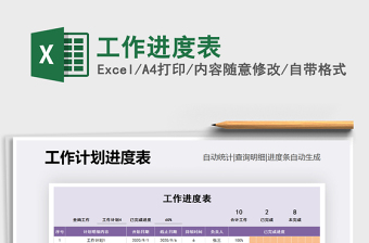 2025年工作进度表