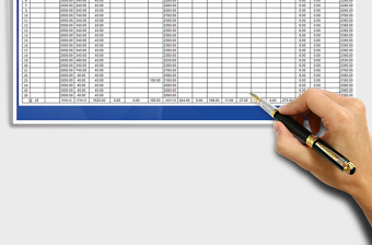 2025年公司工资表（自动统计）