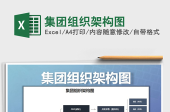 2025年集团组织架构图免费下载
