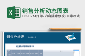 财务分析动态图表看板