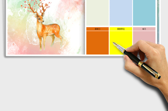 2025年简约清新一周计划表免费下载