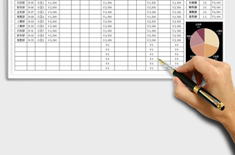 2025年工资明细表