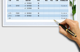 2025年收支记录之应收账款统计表免费下载