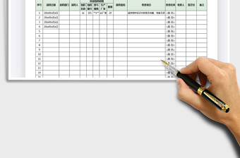 2025年物料退料监控记录表