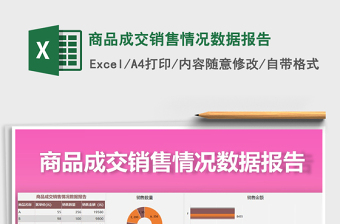 2025年商品成交销售情况数据报告