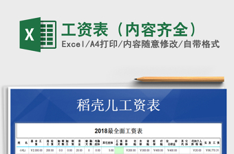 2025年工资表（内容齐全）免费下载