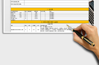 2025年装修设计预算表订购单全套模板免费下载
