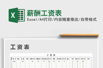 2025年薪酬工资表