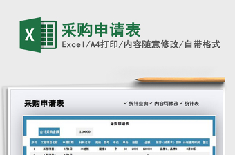 2025年采购申请表