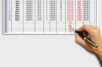 2025年库存盘点表-带公式查询