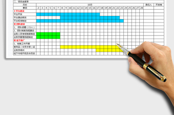 2025年项目进度计划表