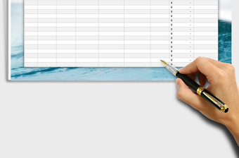 2025年工资表（计时工资统计）免费下载