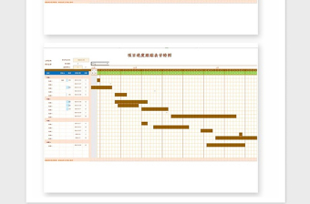 2025年甘特图项目进度表