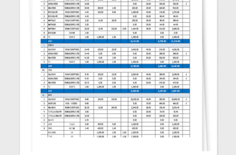 2025年房屋装修预算表格