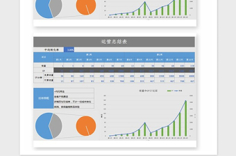 2025年运营总结表Excel模板