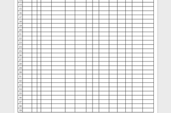 2024年新型冠状病毒肺炎疫情登记表