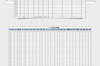 2025年员工工资表（明细表+汇总表）