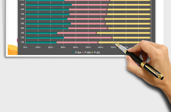 2025精美条形图销量趋势EXCEL图表免费下载