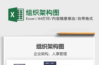 2025组织架构图免费下载