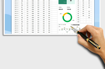 2025财务收支管理(月度管理)免费下载